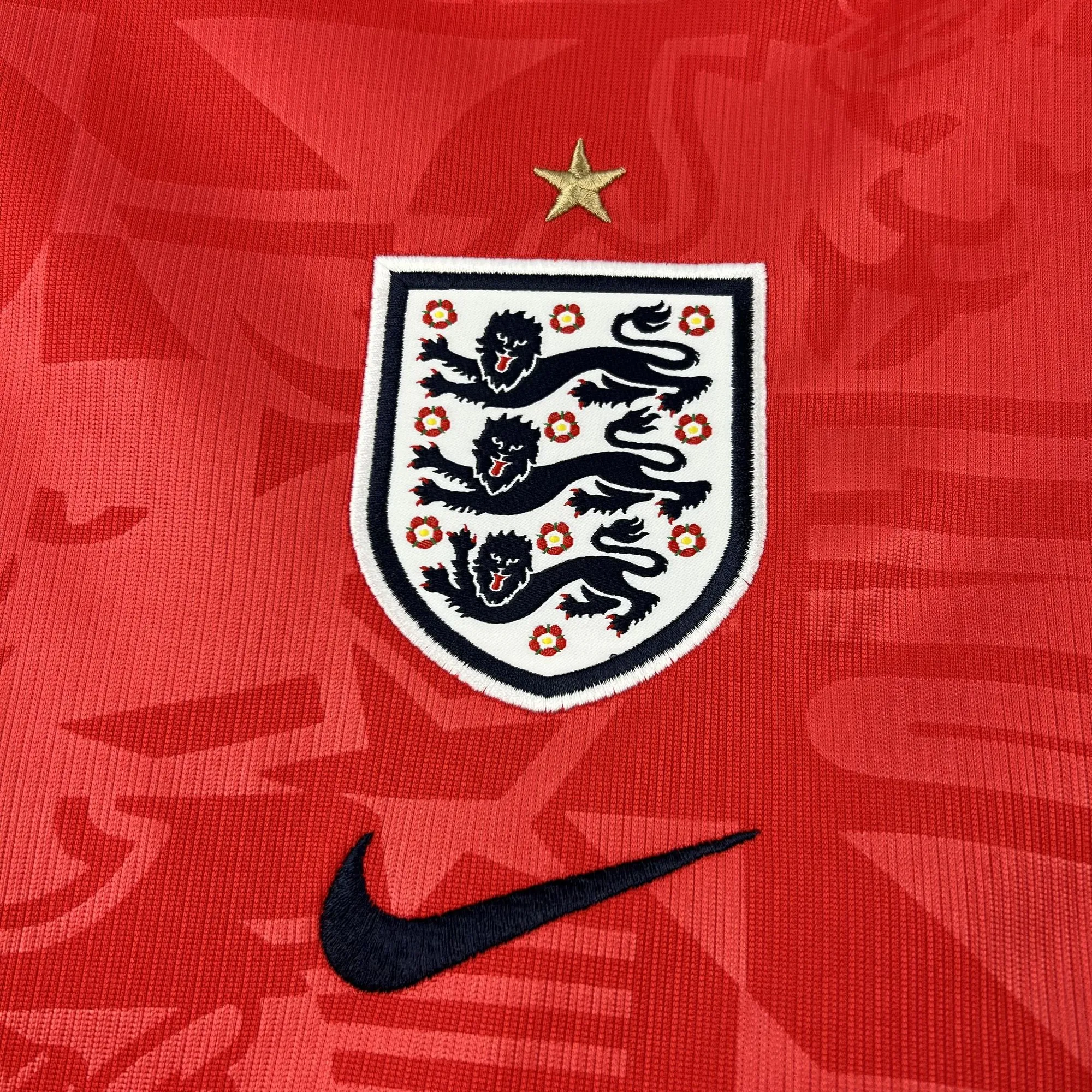 2026 World Cup England Mens Away Kit Red Football T-Shirt AAAAJersey Dropship Yupoo 7 3