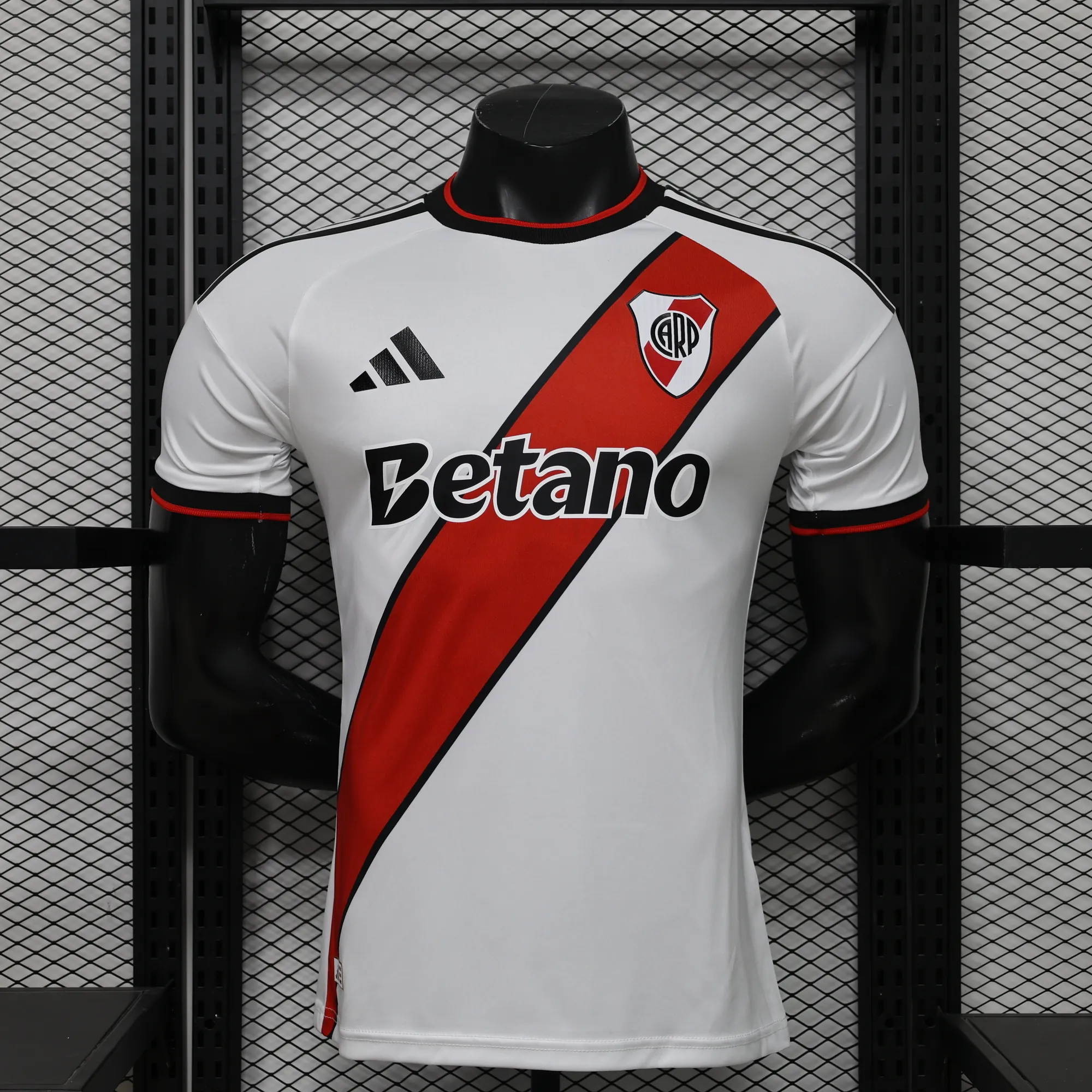 26-27 River Plate Home Mens Player Version Kit Soccer T-Shirt AAAAJersey Supply Yupoo 1