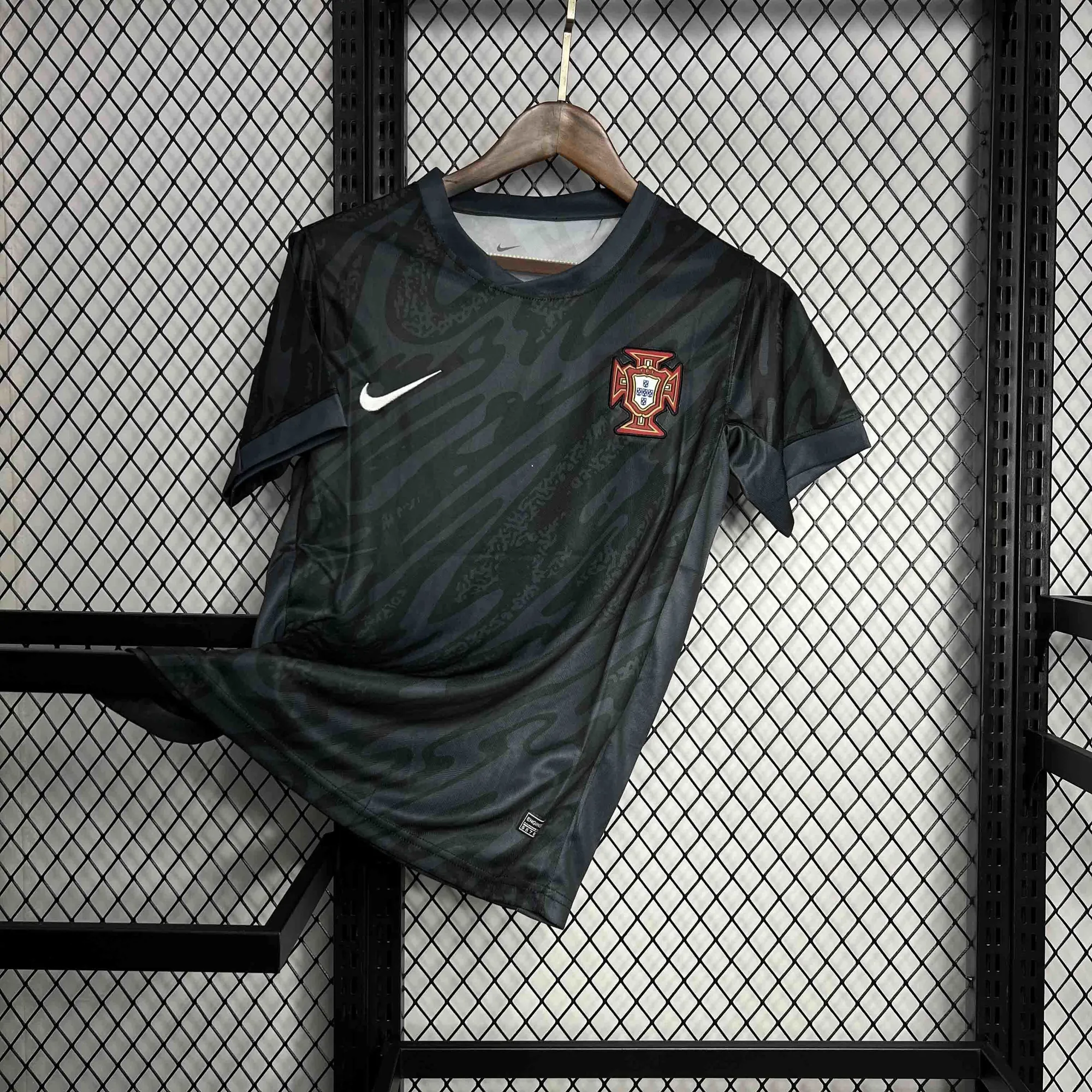 2024 Portugal Goalkeeper Black Kit UEFA Euro 2024 Soccer Uniform AAAAJersey Dropshiping Yupoo 2