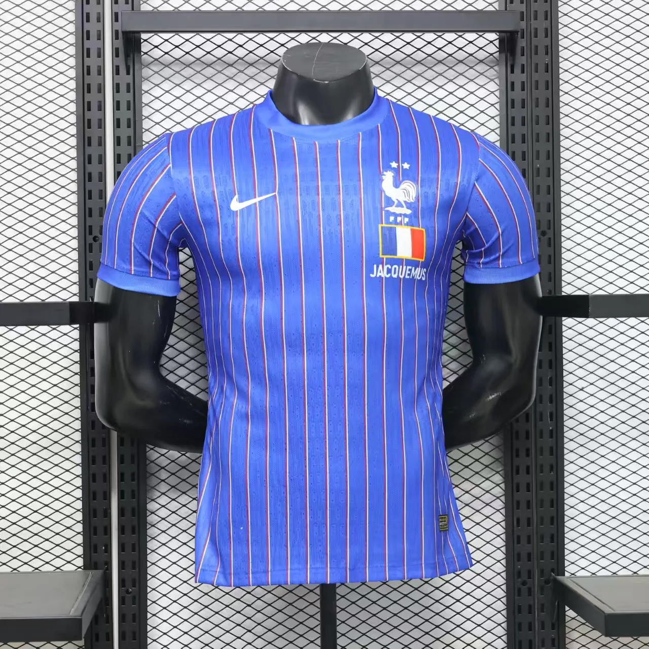 2026 France Mens Pre-Match Kit Football Player Version T-Shirt AAAAJersey Supply Yupoo 8 3
