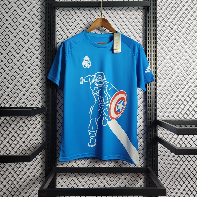 2022 Real Madrid Captain America Special Edition Size S-XXL 8