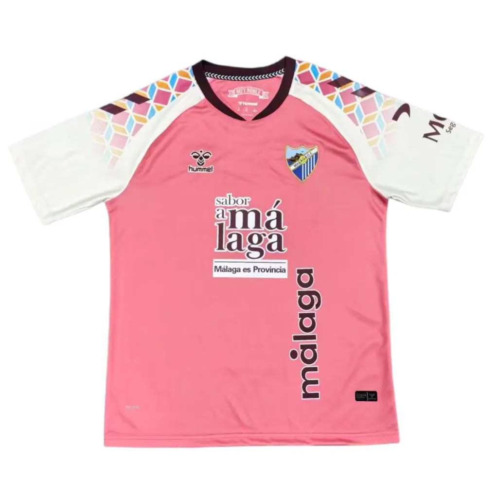 26-27 Malaga Mens Away Kit Football T-Shirt AAAAJersey Supply Yupoo 4 1