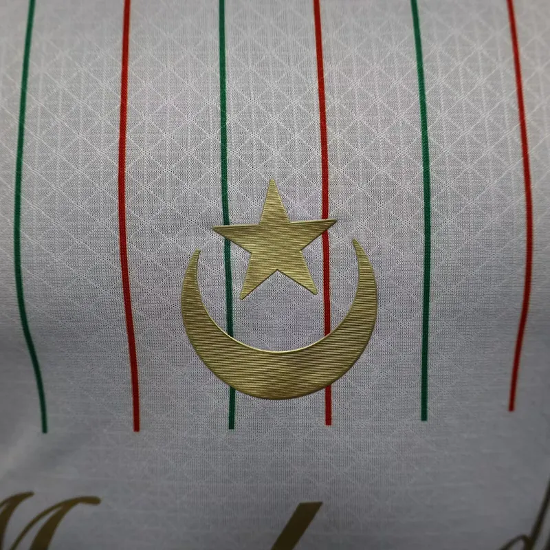 25-26 Palestine x Mouloudia 1921 Special Edition Kit Player Version Shirt Soccer AAAAJersey Yup 2