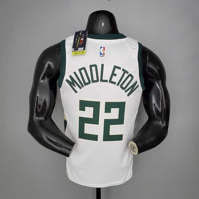 2021 MIDDLETON#22 BUCKS Home White 4