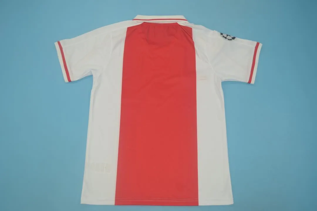 98-99 Ajax home redwhite 9