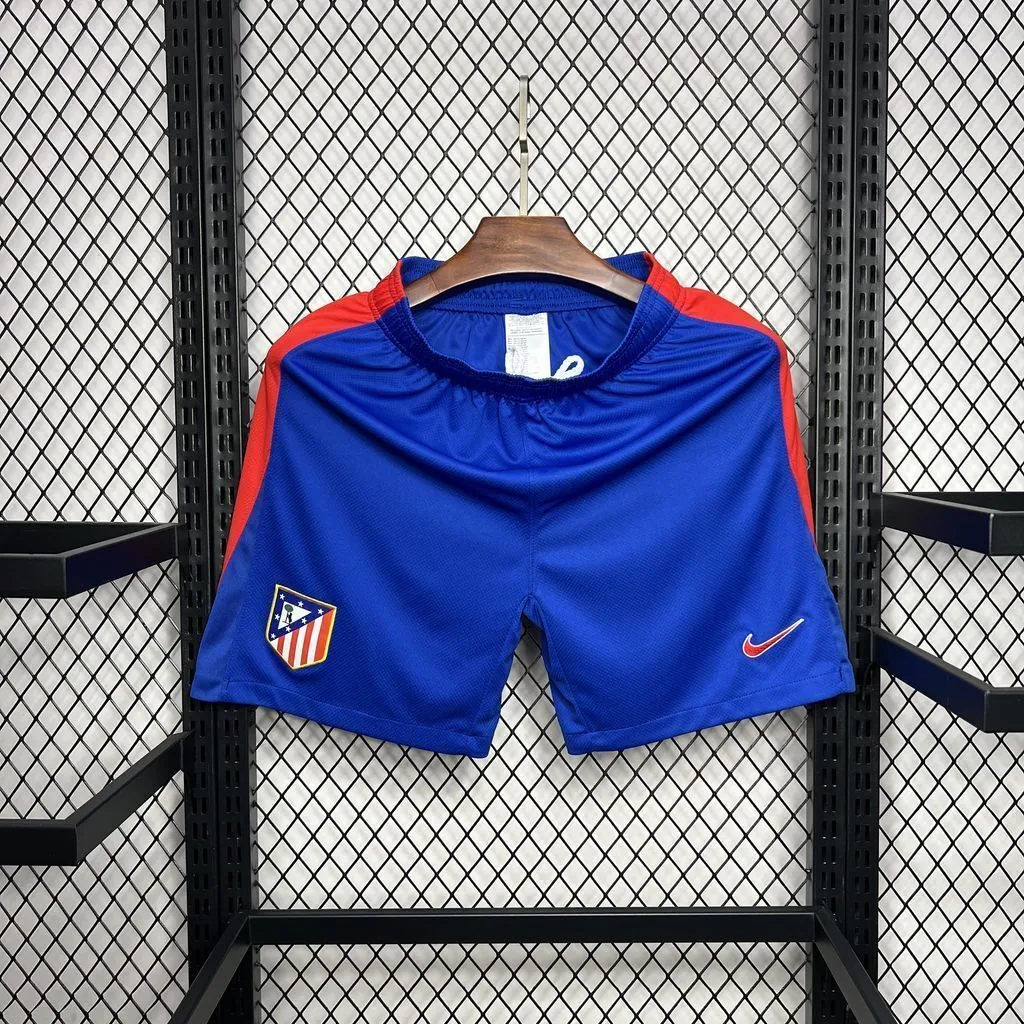 24-25 Atletico Madrid Home Shorts Football Trousers Soccer AAAAJersey Yupoo 4