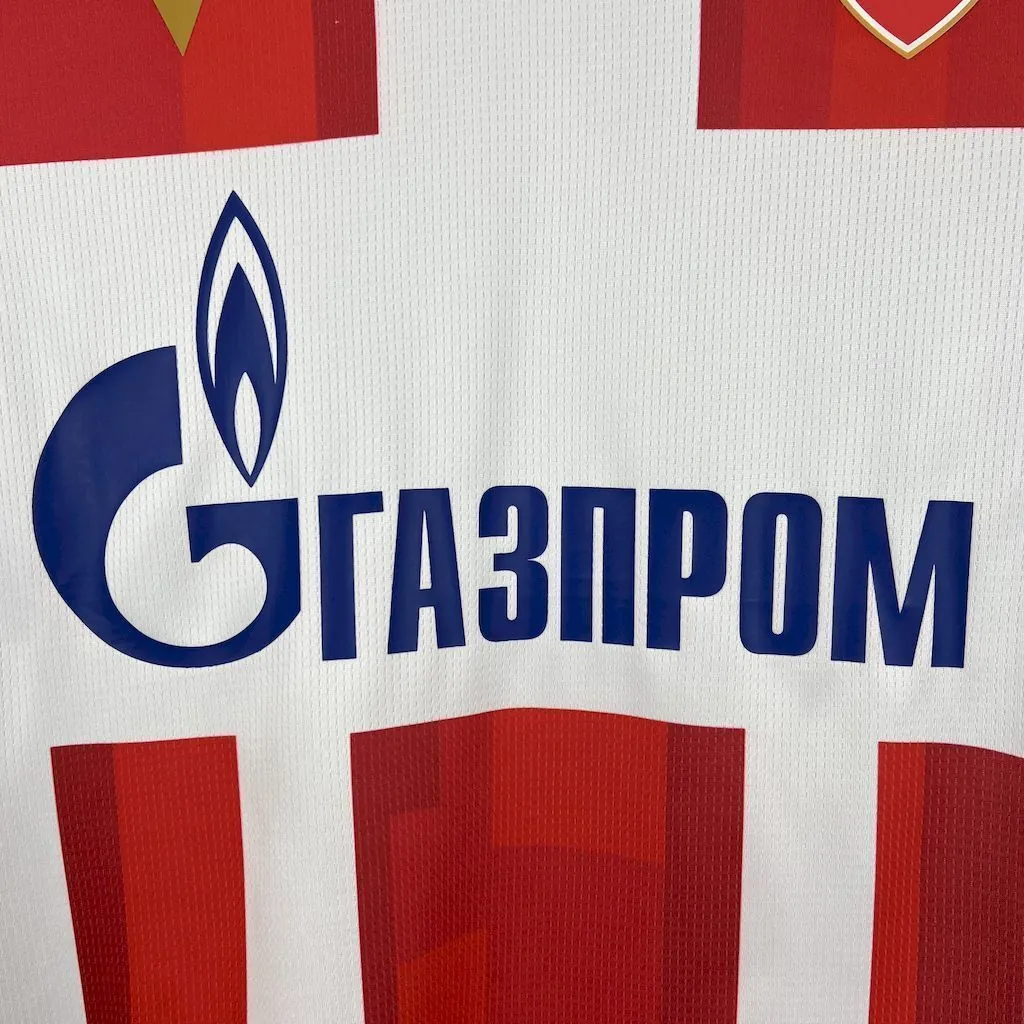 25-26 Red Star Belgrade Home Shirt Football Apparels AAAAJersey Supply Yupoo 7