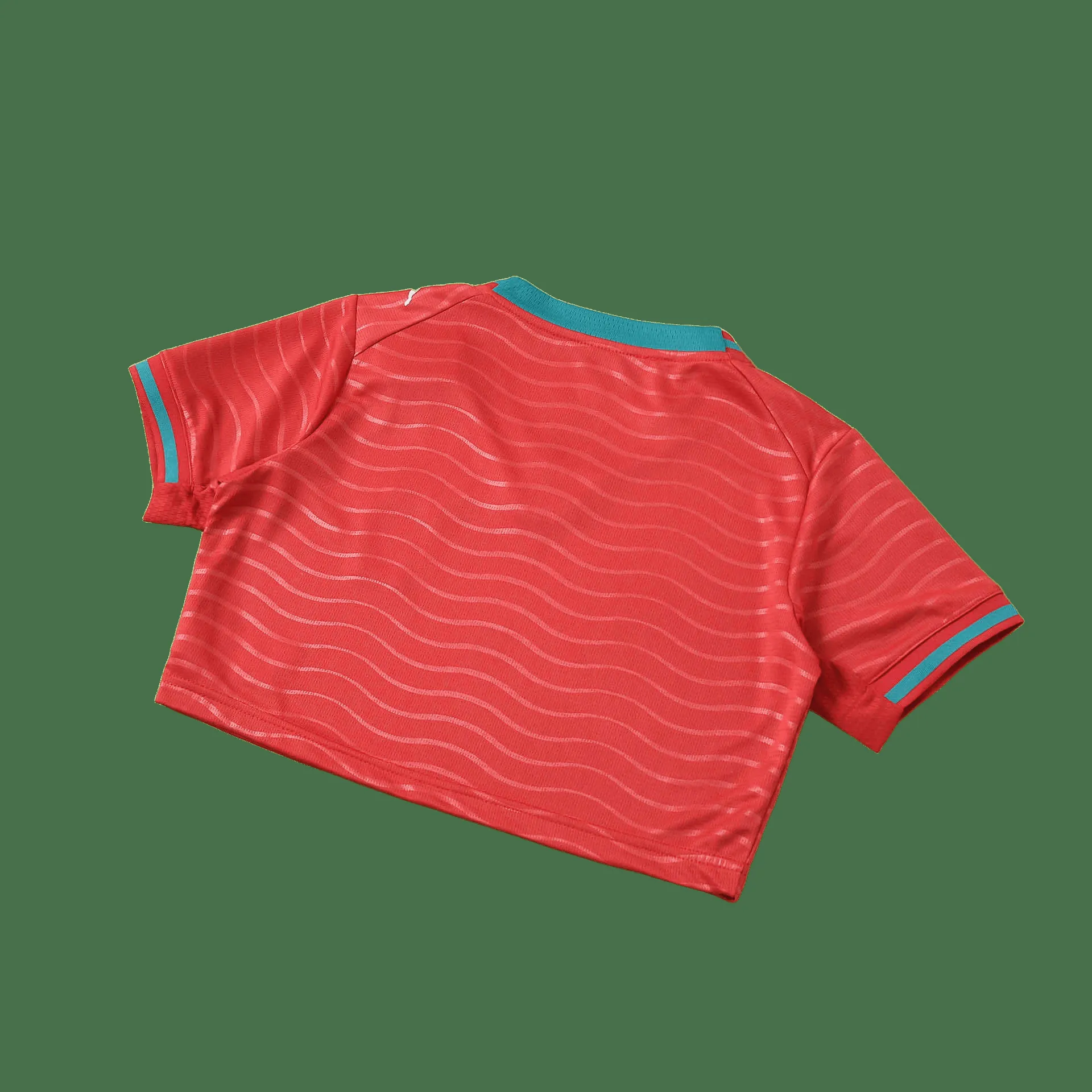 2026 FIFA World Cup Portugal Women Home Cropped Jersey AAAAJersey Supply Yupoo 7