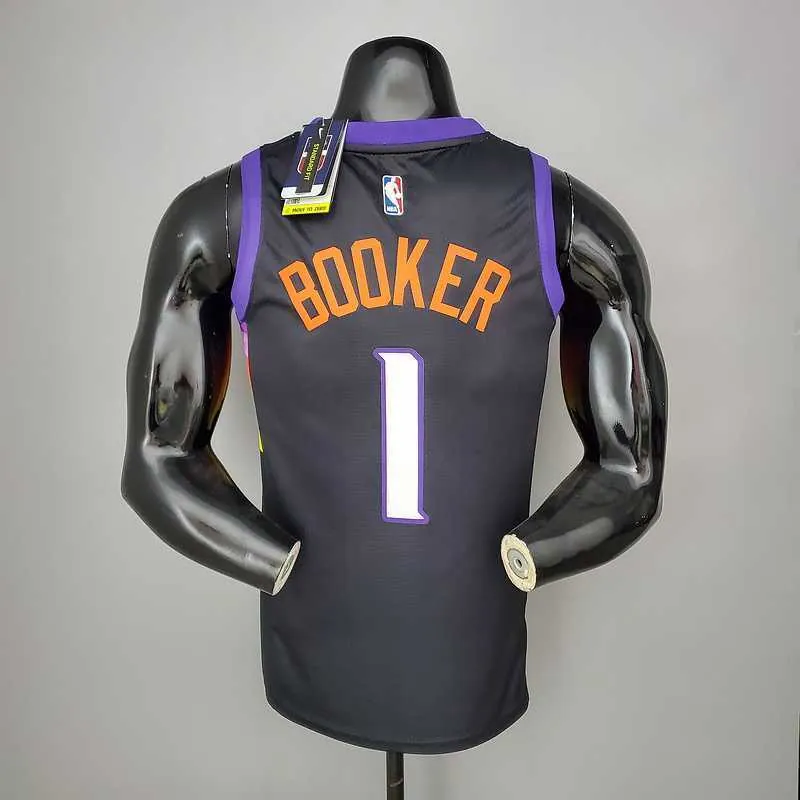 New BOOKER#1 Suns City Edition Black 3