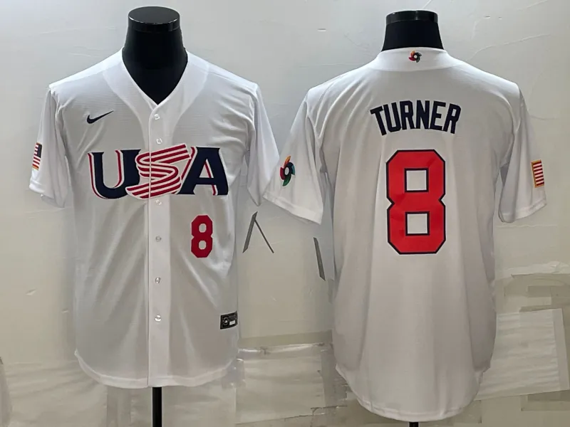 USA 2023 World Cup Baseball Jerseys 91