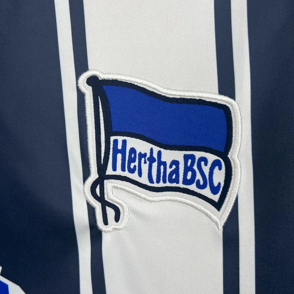 24-25 Hertha BSC Pre-Match Shirt Football Uniforms AAAAJersey Wholesale Yupoo 3