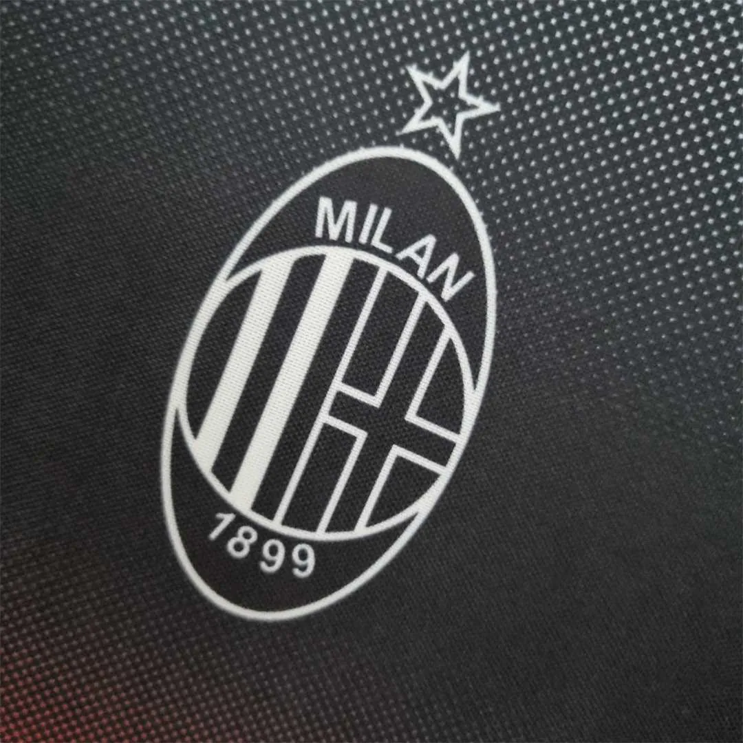 95-96 AC Milan training suit blackwhite 2