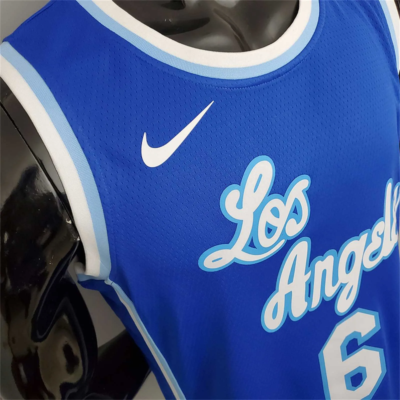Lakers James#6 Latin Night (High Head) Blue 3