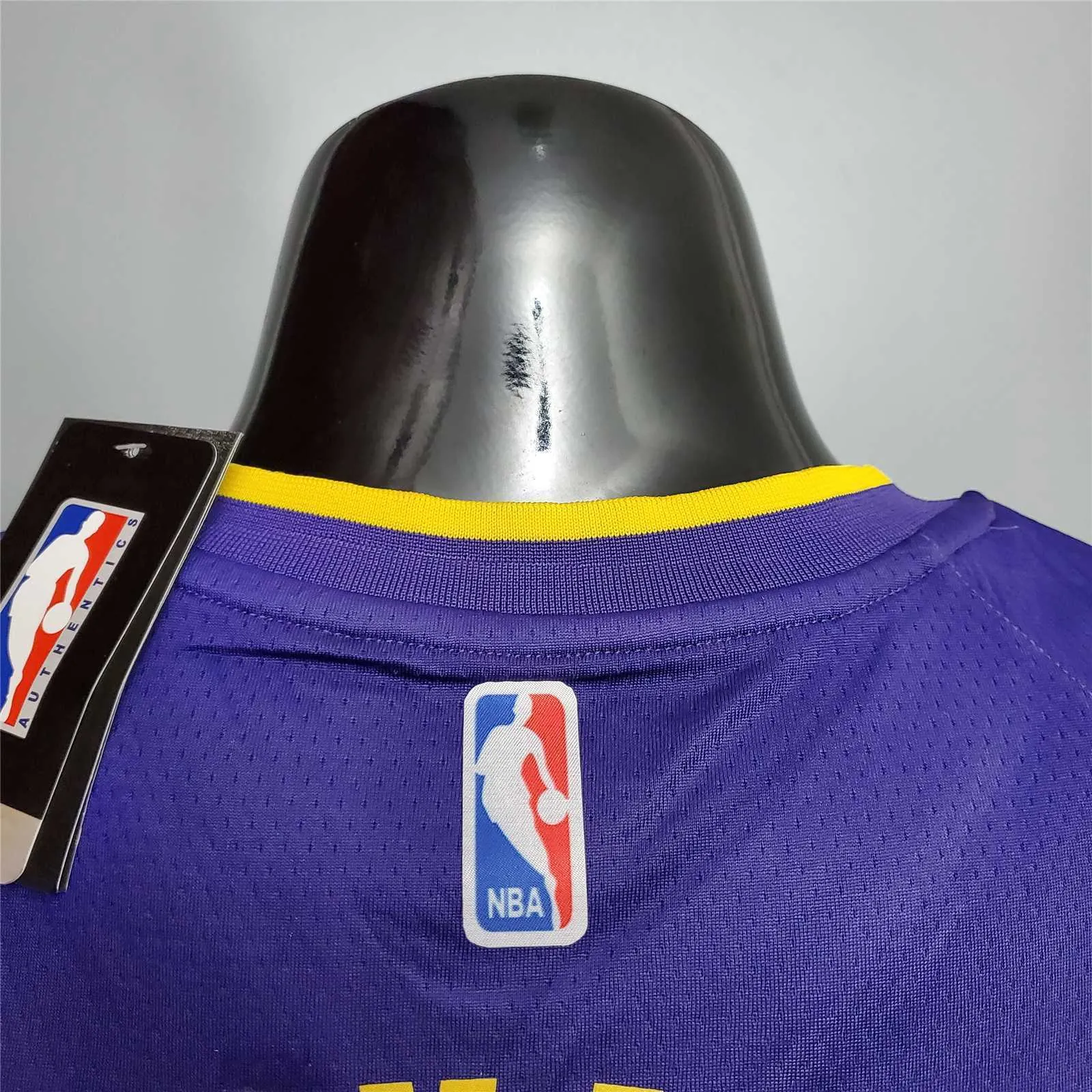 Bryant #24 Lakers purple yellow 1
