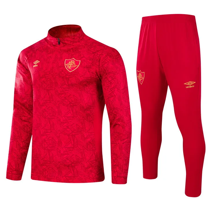 24-25 Fluminense Long Sleeve Training Suit Football Shirts 3