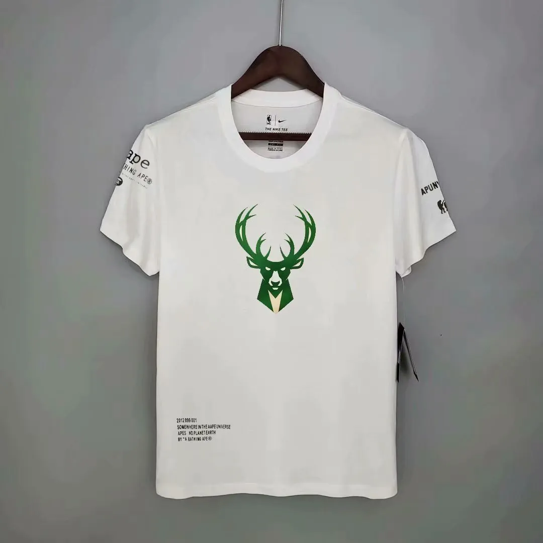 NBA Milwaukee Bucks white 2