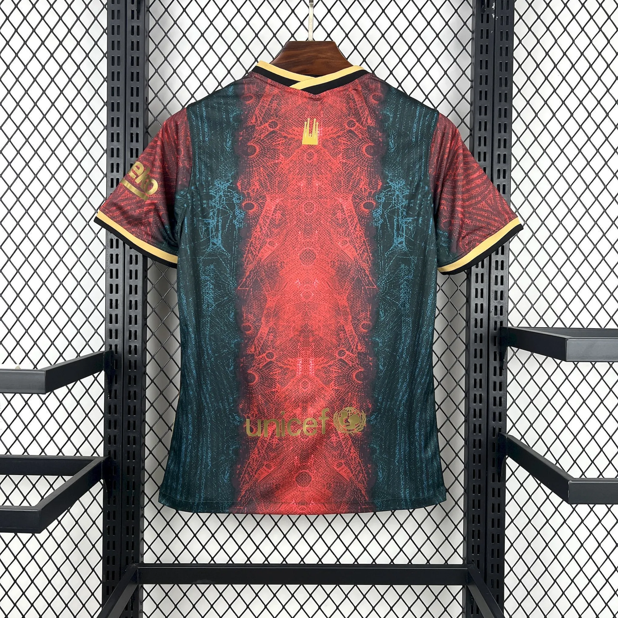 25-26 Barcelona Mens Concept Edition Red T-Shirt Soccer Uniform AAAAJersey Supplier Yupoo 7