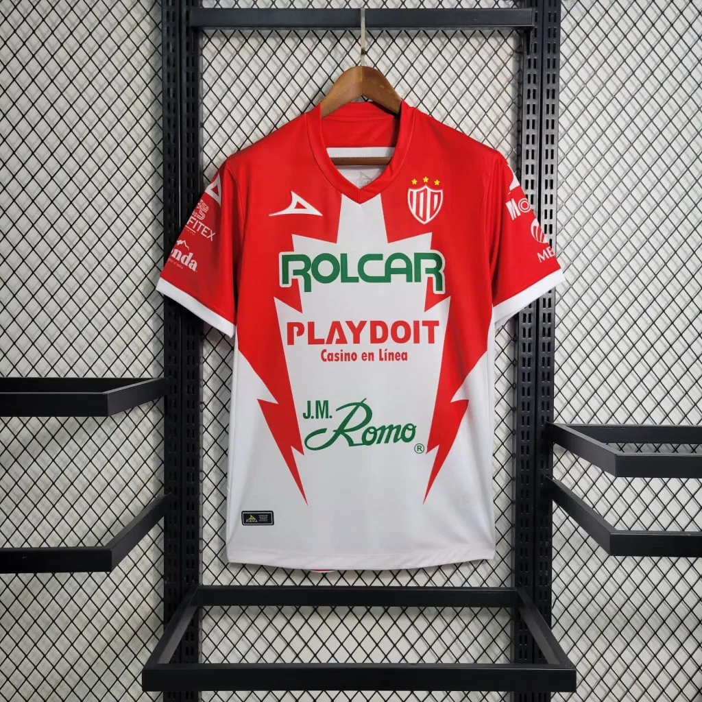 23-24 Necaxa Home S-4XL Cheap Soccer Jerseys 6