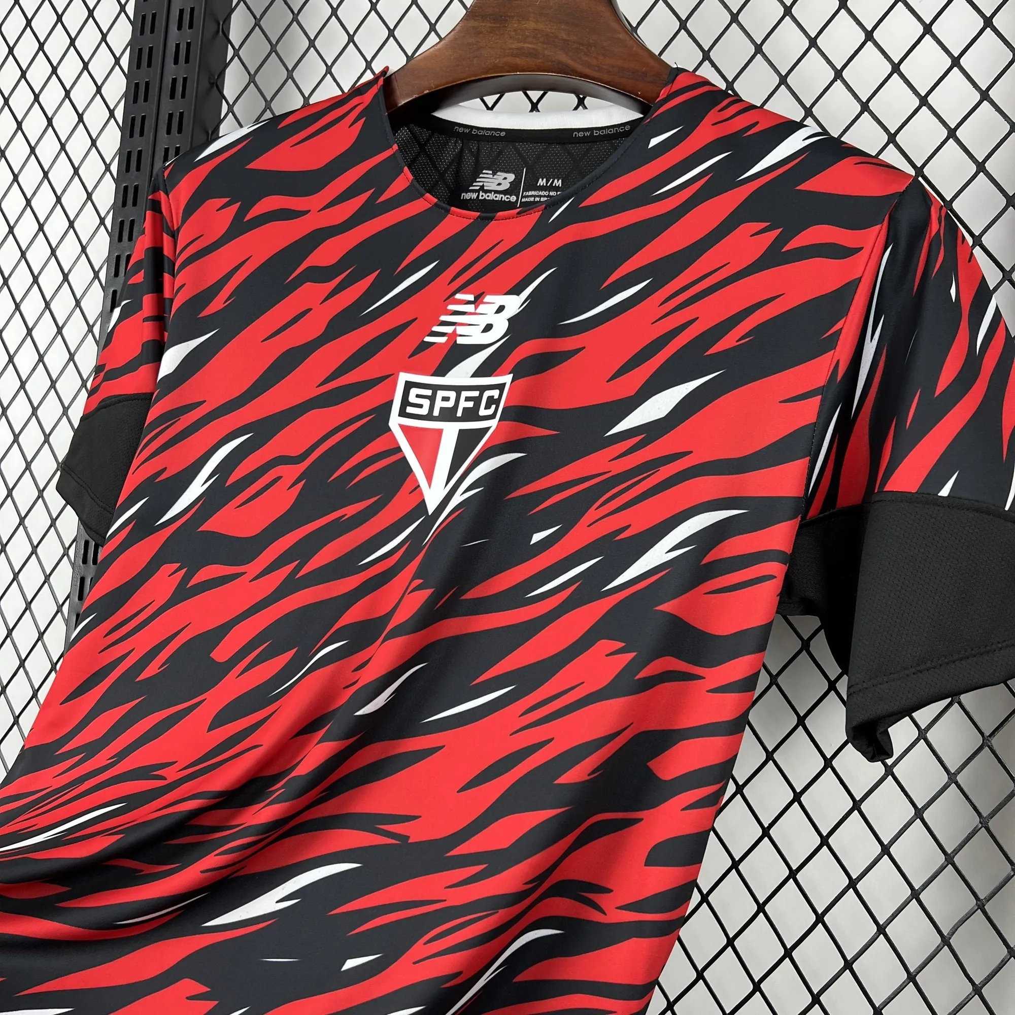 26-27 Sao Paulo Mens Pre-Match Kit Soccer Uniforms T-Shirt AAAAJersey Dropship Yupoo 6