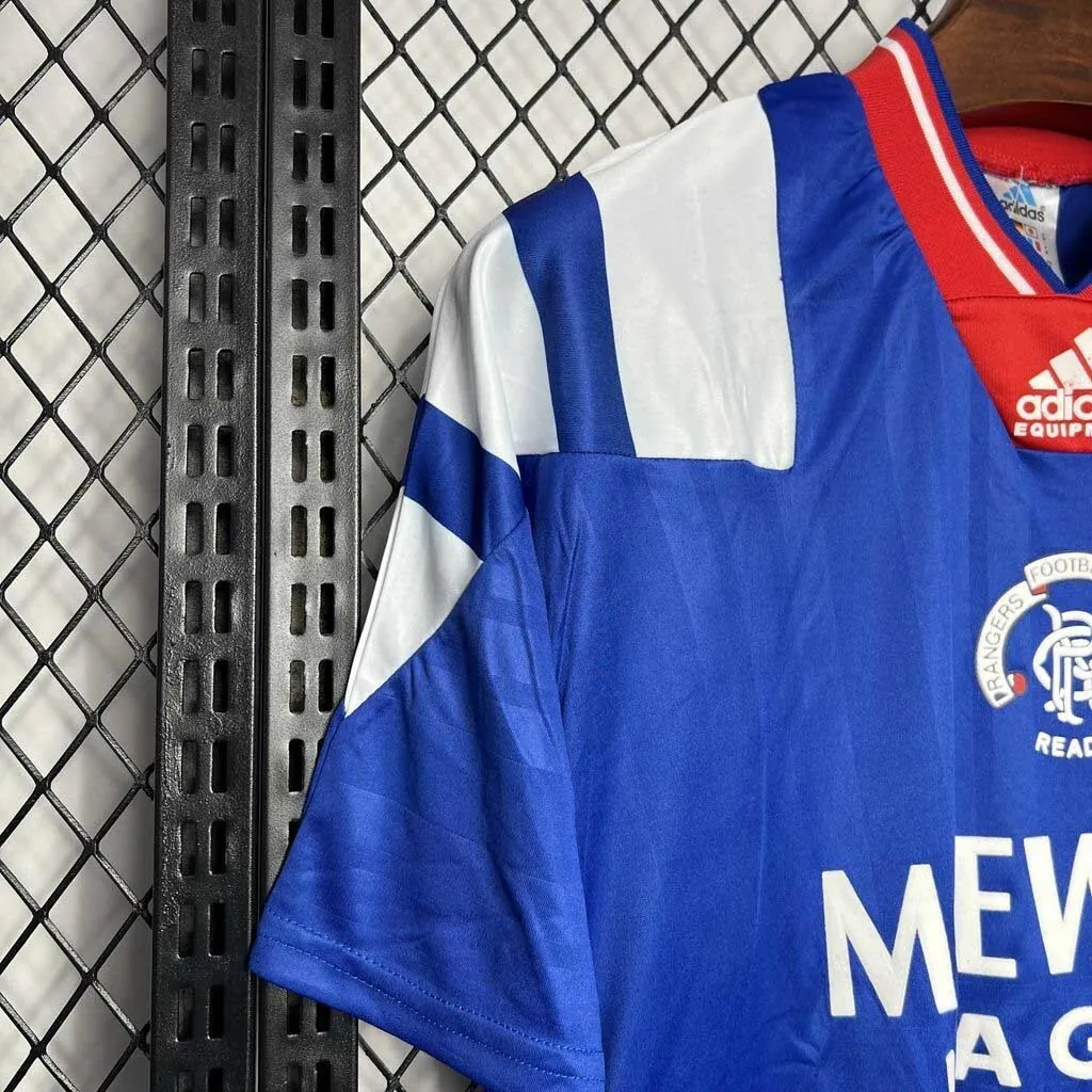 92-94 Rangers Home Retro Kit Vintage Shirt Sport AAAAJersey Yupoo 2