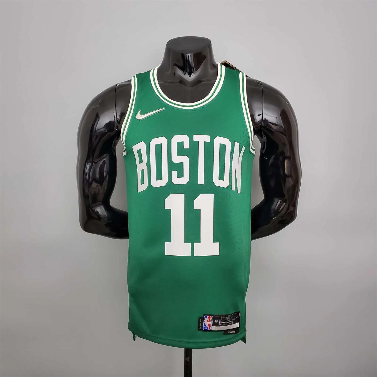 75th Anniversary Irving #11 Celtics Green 8