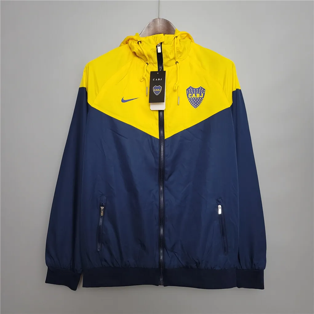 20-21 Boca Juniors blueyellow windbreaker 8