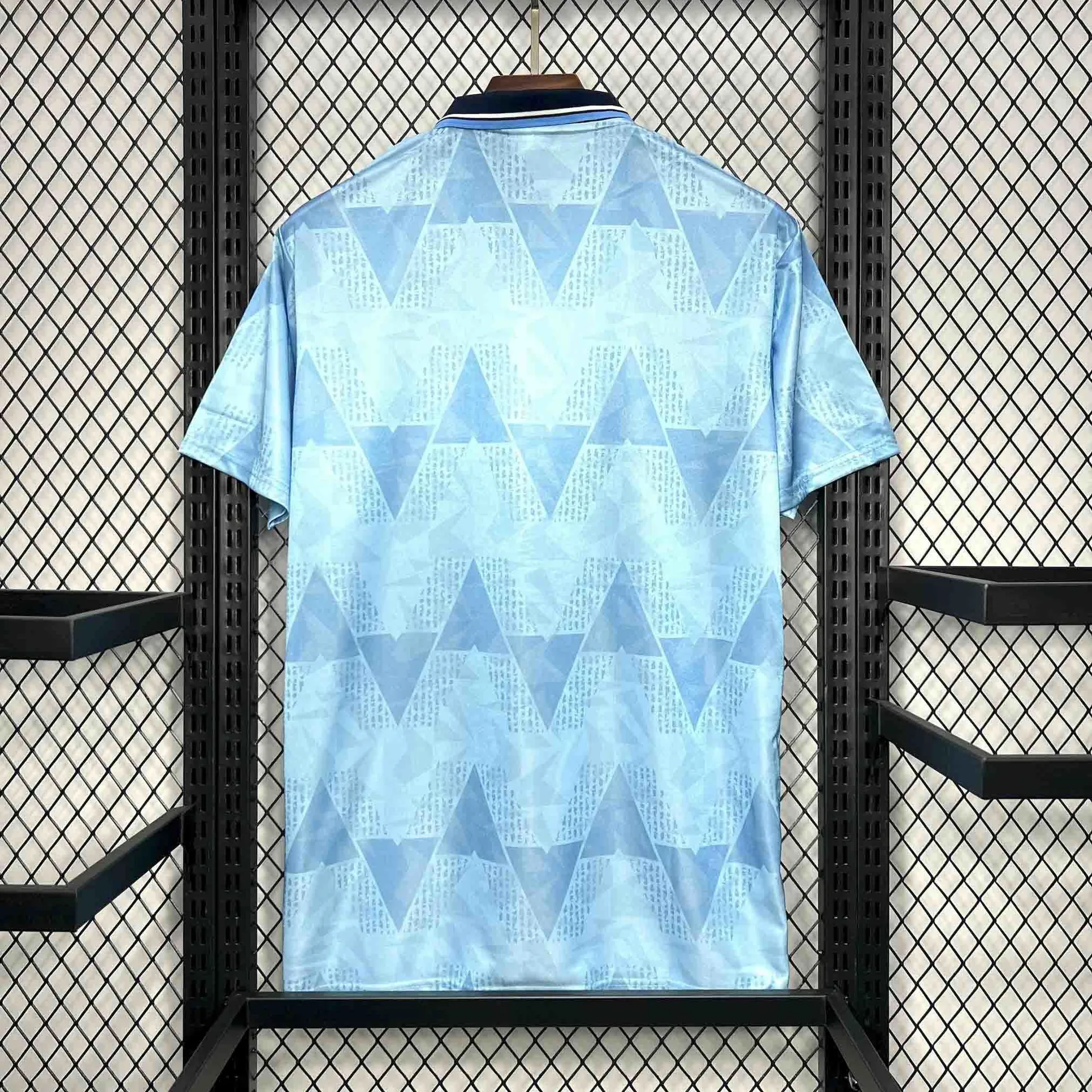 89-91 Manchester City Home Retro Kit Vintage Shirt AAAAJersey Supplier Yupoo 4