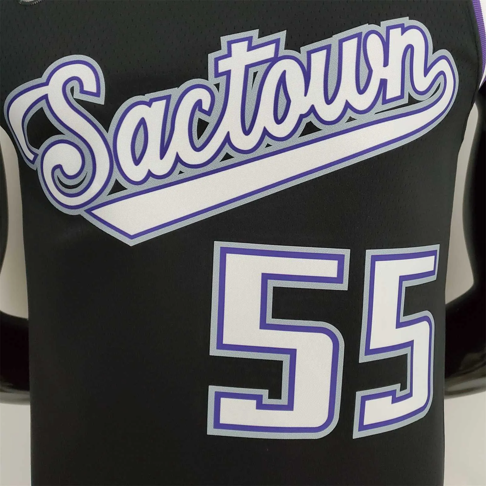 2022 Season Williams#55 Kings City Edition Black NBA Jersey 6