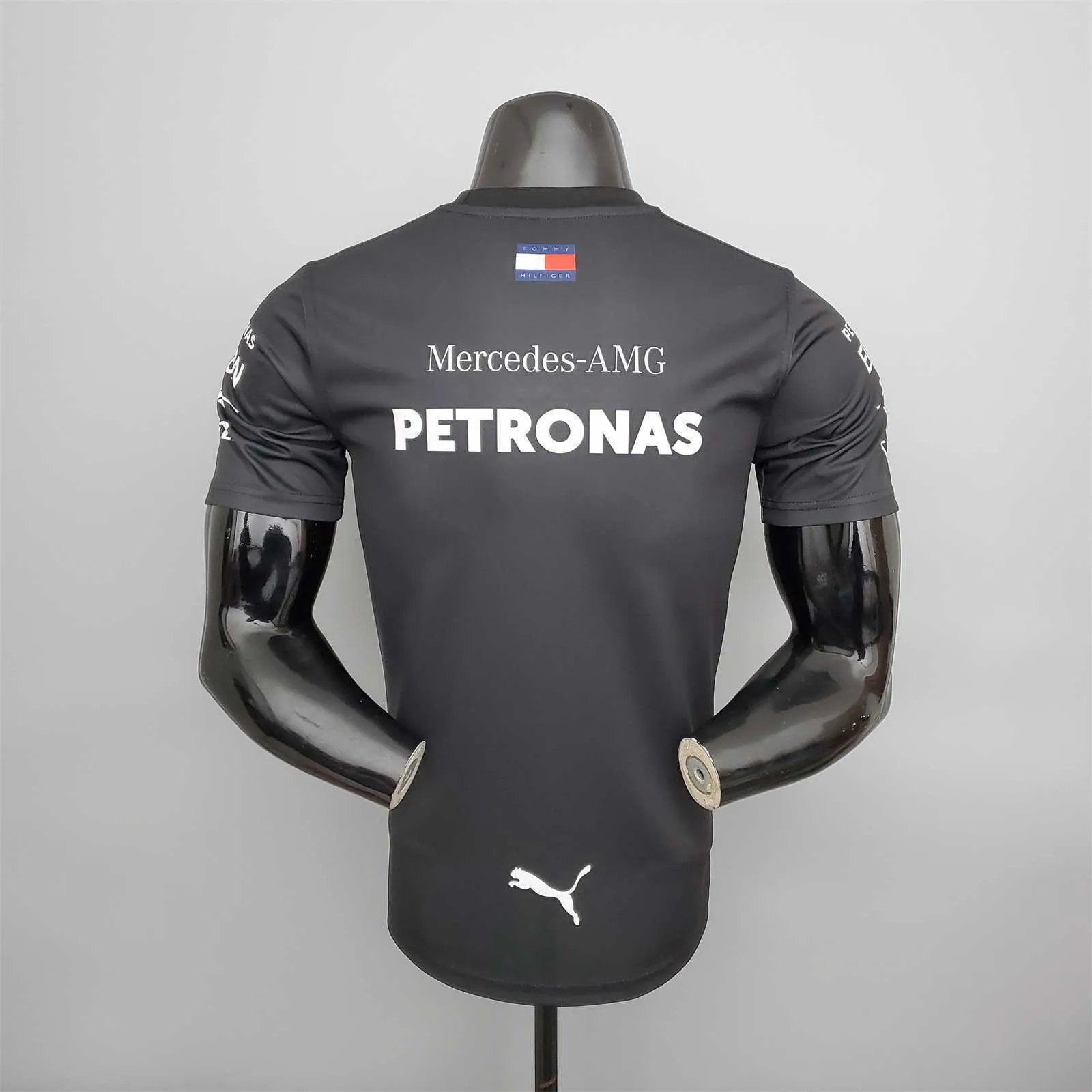F1 Formula One racing suit; 2021 Mercedes Black 8