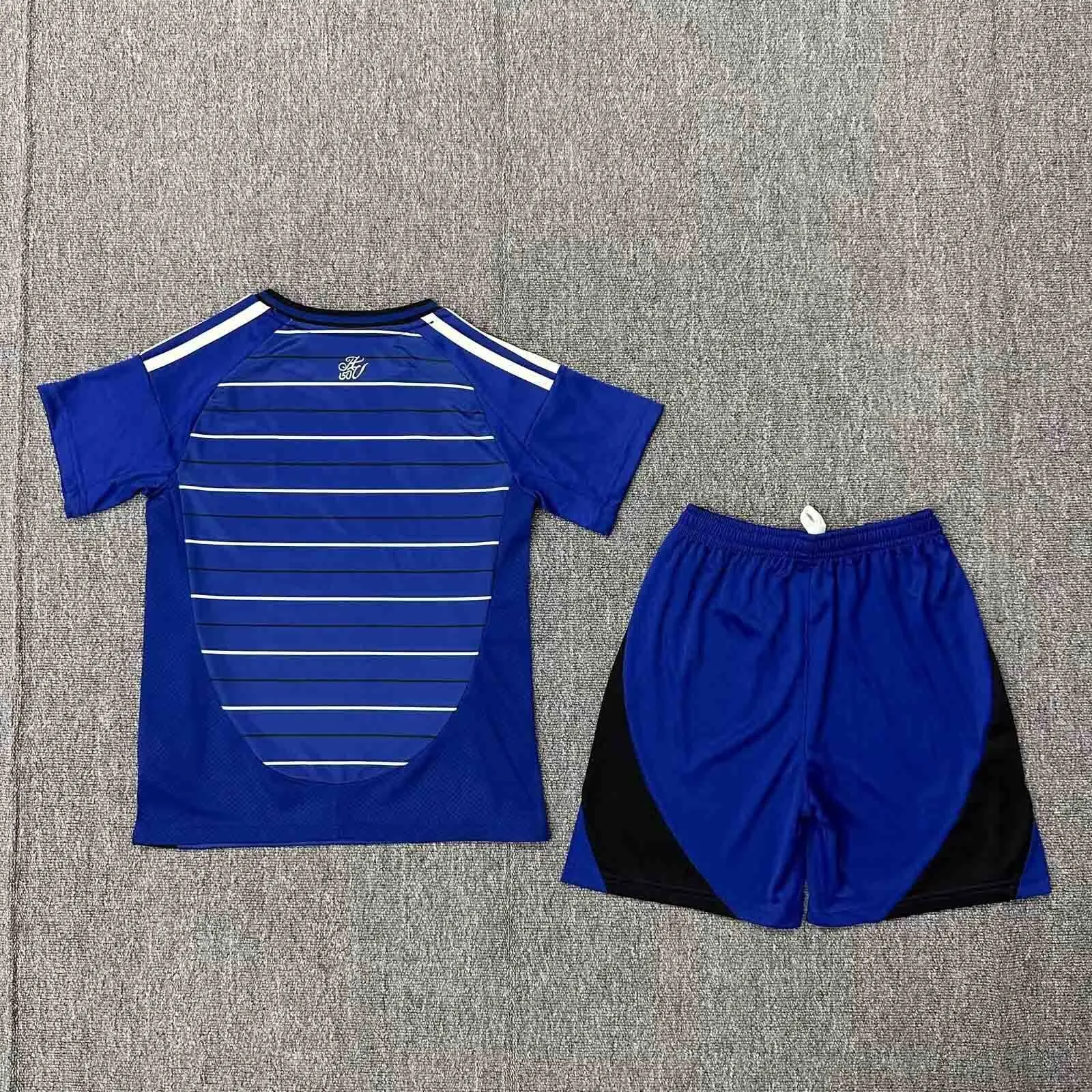 24-25 Aston Villa Third Kids Kits Youth Apparels AAAAJersey Supplier Yupoo 1