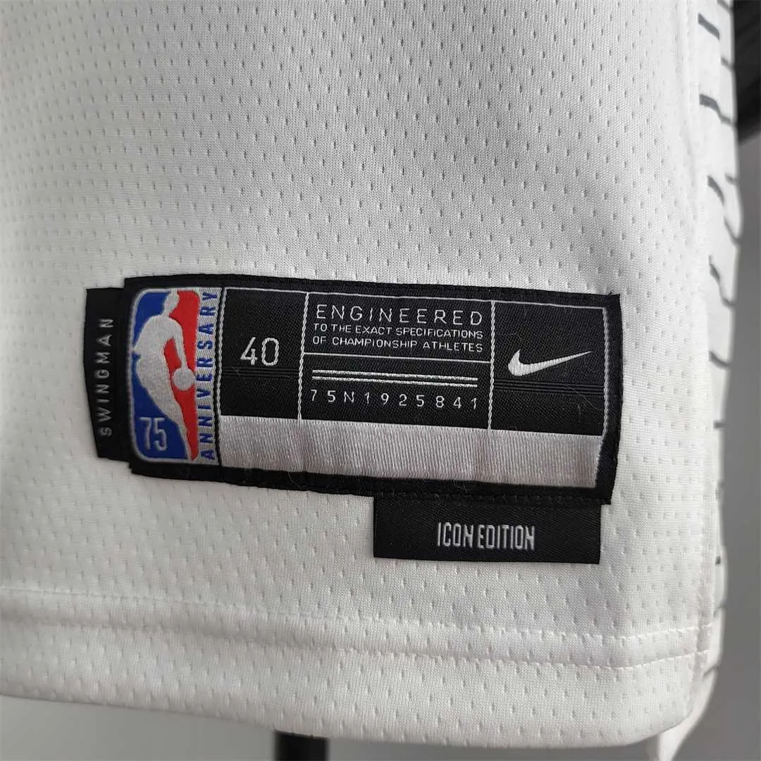 75th Anniversary WALL#11 Los Angeles Clippers NBA Jersey White 6