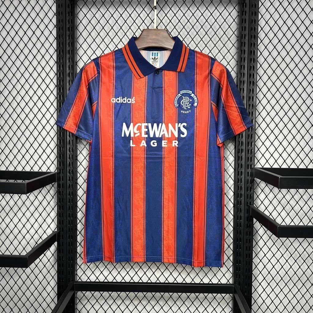 93-94 Rangers Away Retro Kit Vintage Shirt Sport AAAAJersey Yupoo 6