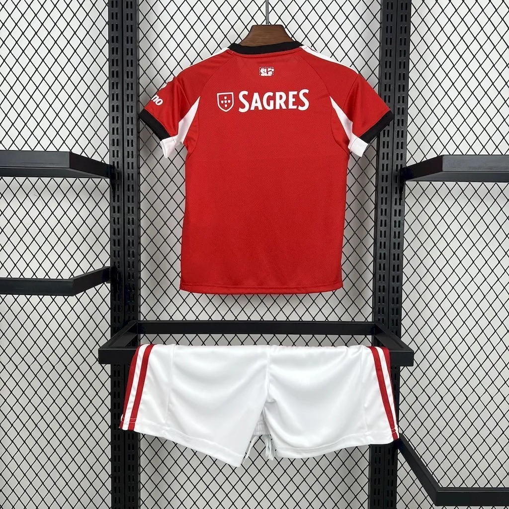 25-26 Benfica Home Kid Kits Youth Apparels AAAAJersey Supply Yupoo 3