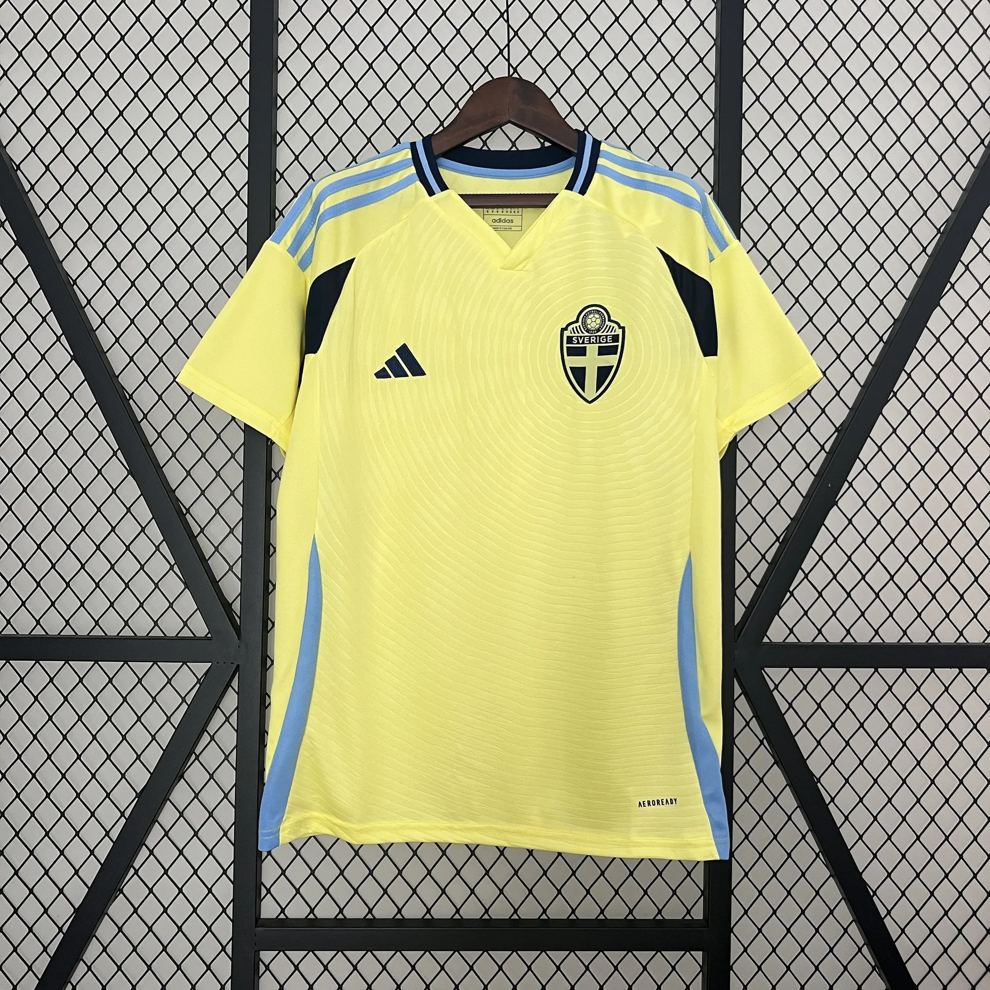 2024 Sweden Home Kit Football Uniform AAAAJersey Supplier Yupoo 9