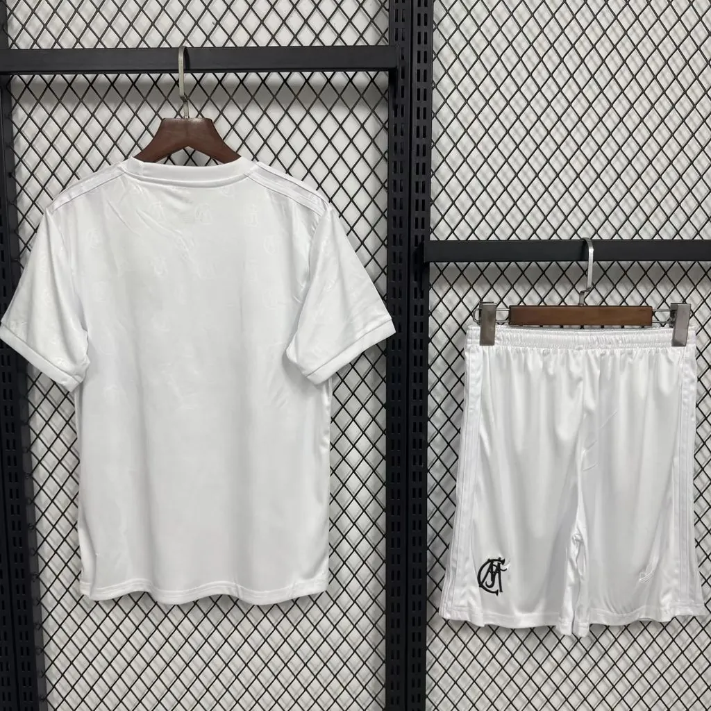 26-27 Real Madrid 125th Anniversary Kid Kits Youth Football Apparels AAAAJersey Supply Yupoo 4 3