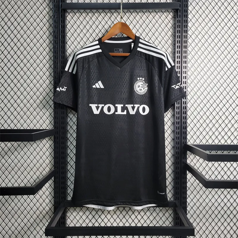 23-24 Maccabi Black away size S-4XL Soccer Jersey 10