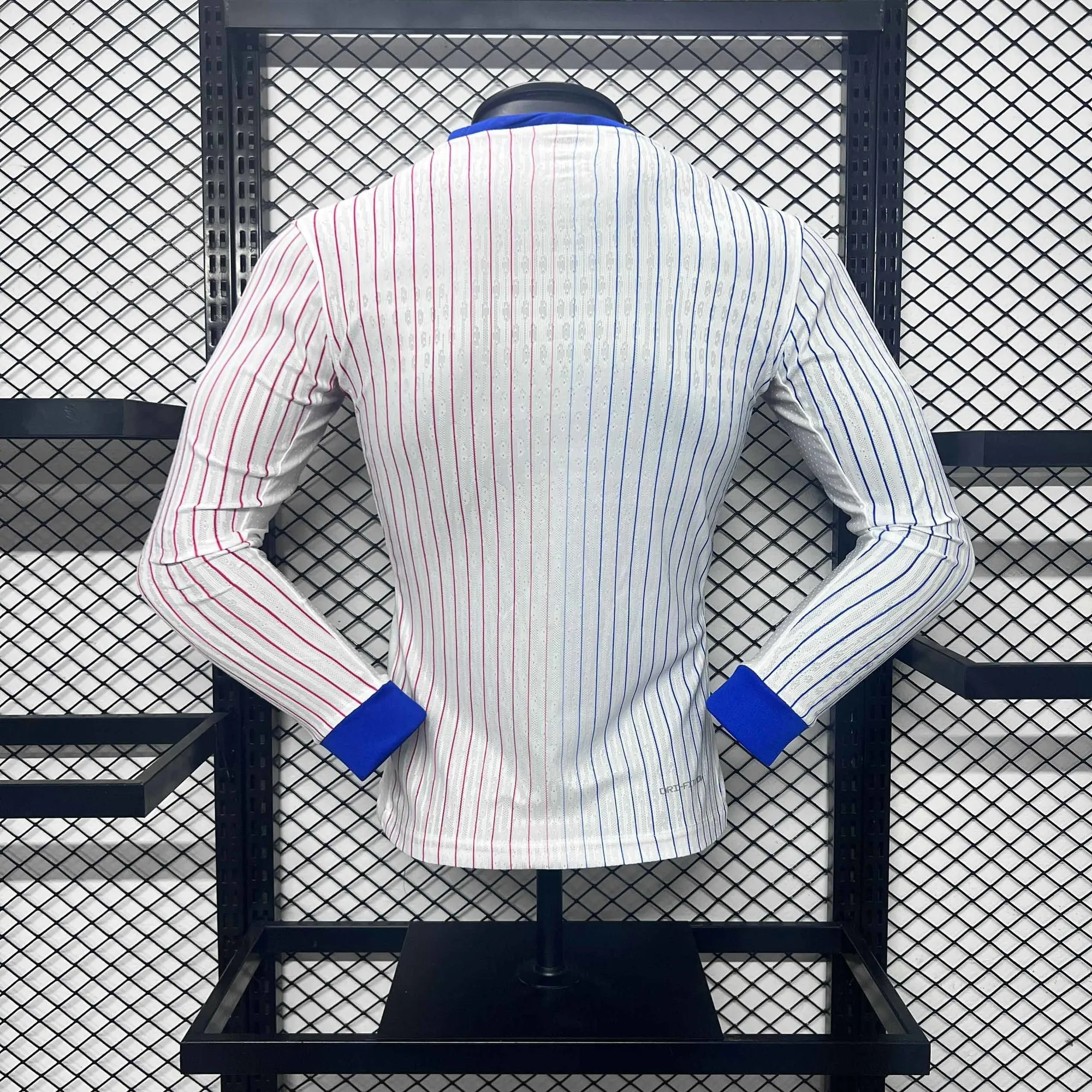 2024 France Away Long Sleeve Kit Player Version Shirt Jerseys Supllier Yupoo 6