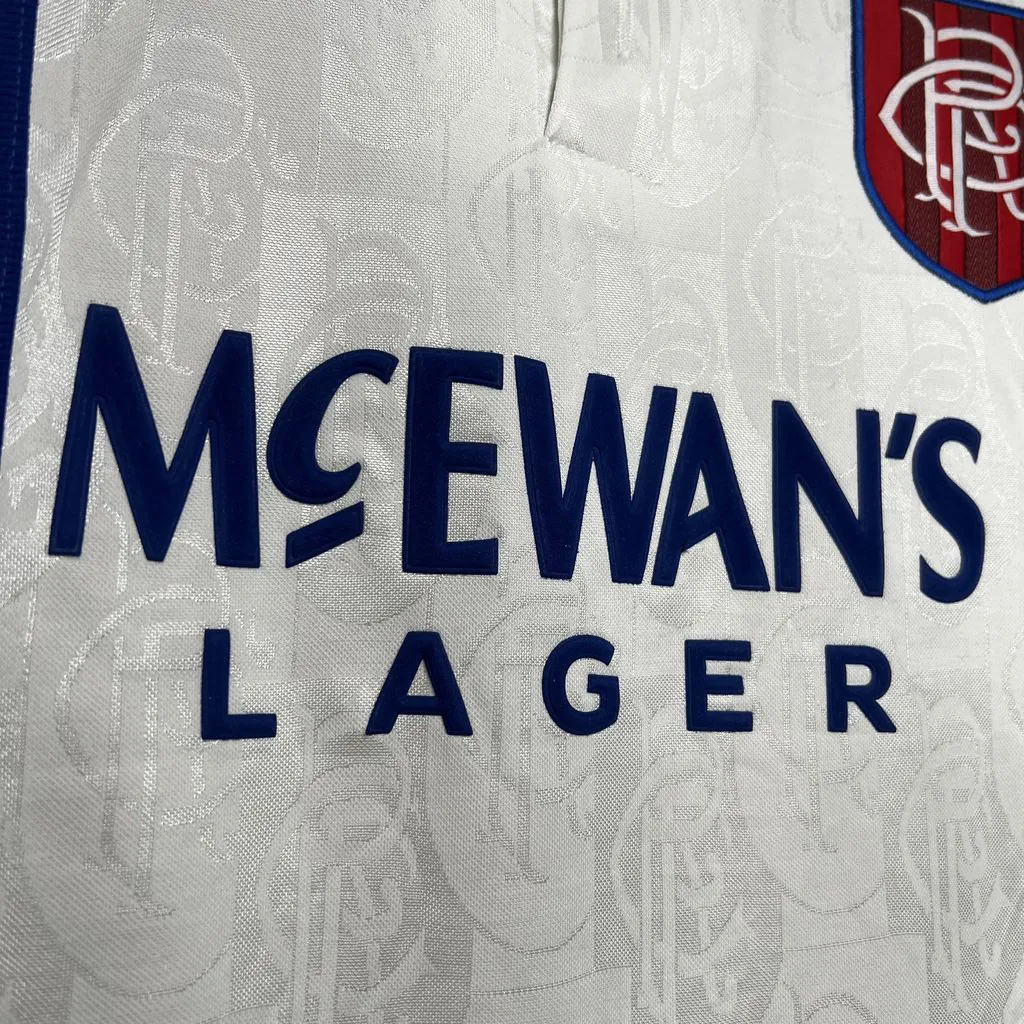 96-97 Rangers Away Retro Kit Vintage Shirt Sport AAAAJersey Yupoo 5
