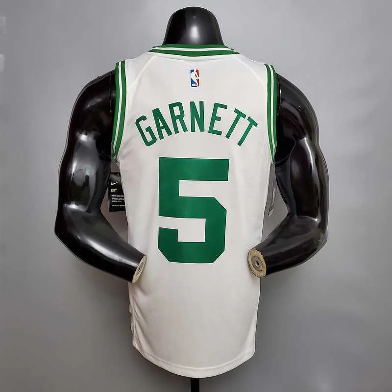 GARNETT#5 Celtics White 3