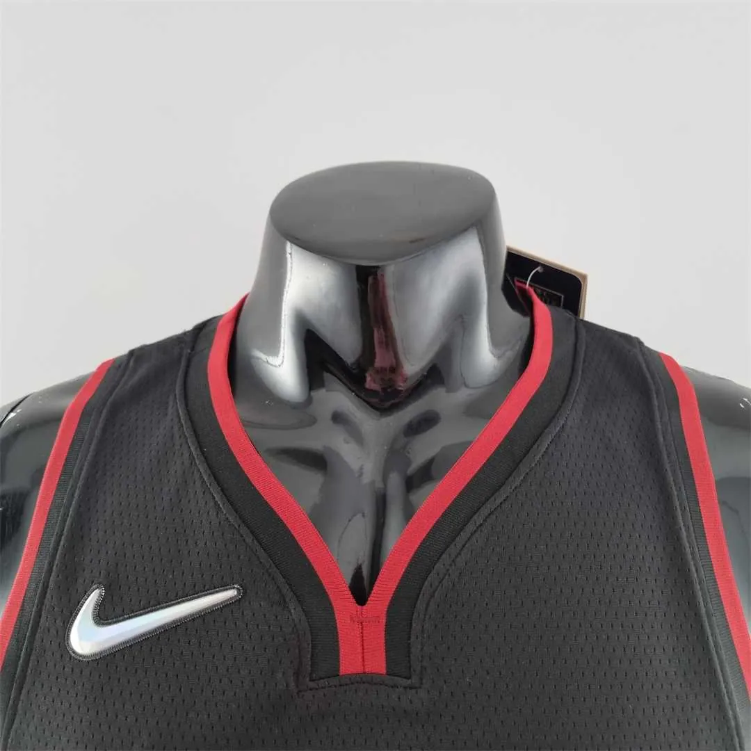 75th Anniversary Miami Heat HERRO#14 black NBA Jersey 3