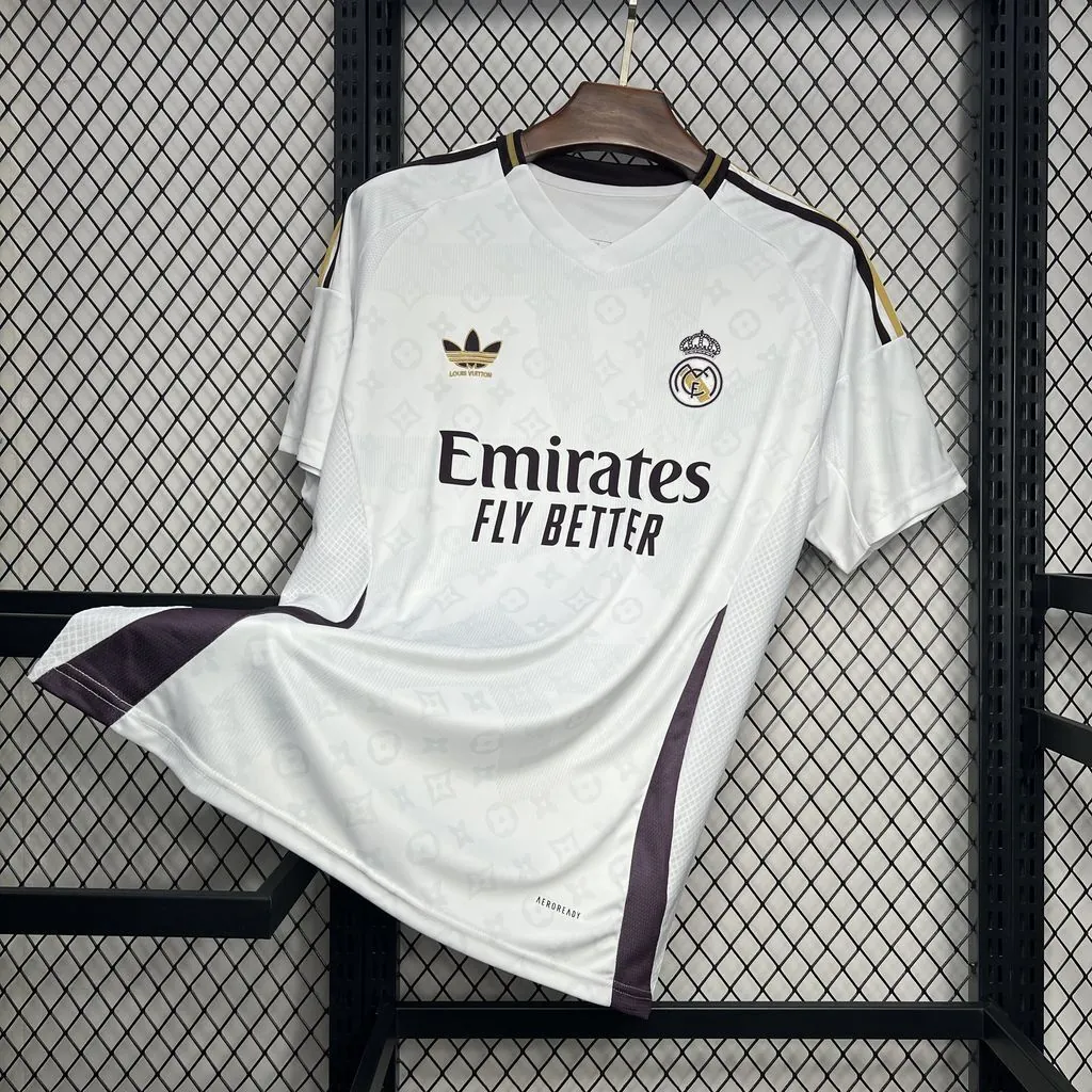 24-25 Real Madrid X LV White Special Edition Shirt AAAAJersey Supplier Yupoo 7