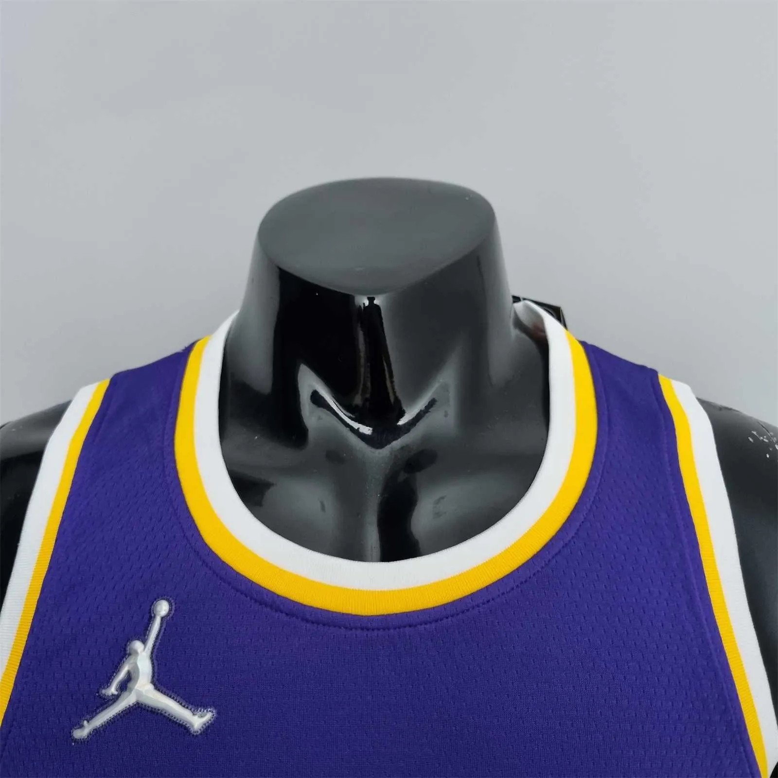 75th Anniversary Anthony #7 Los Angeles Lakers Jordan Purple NBA Jersey 8
