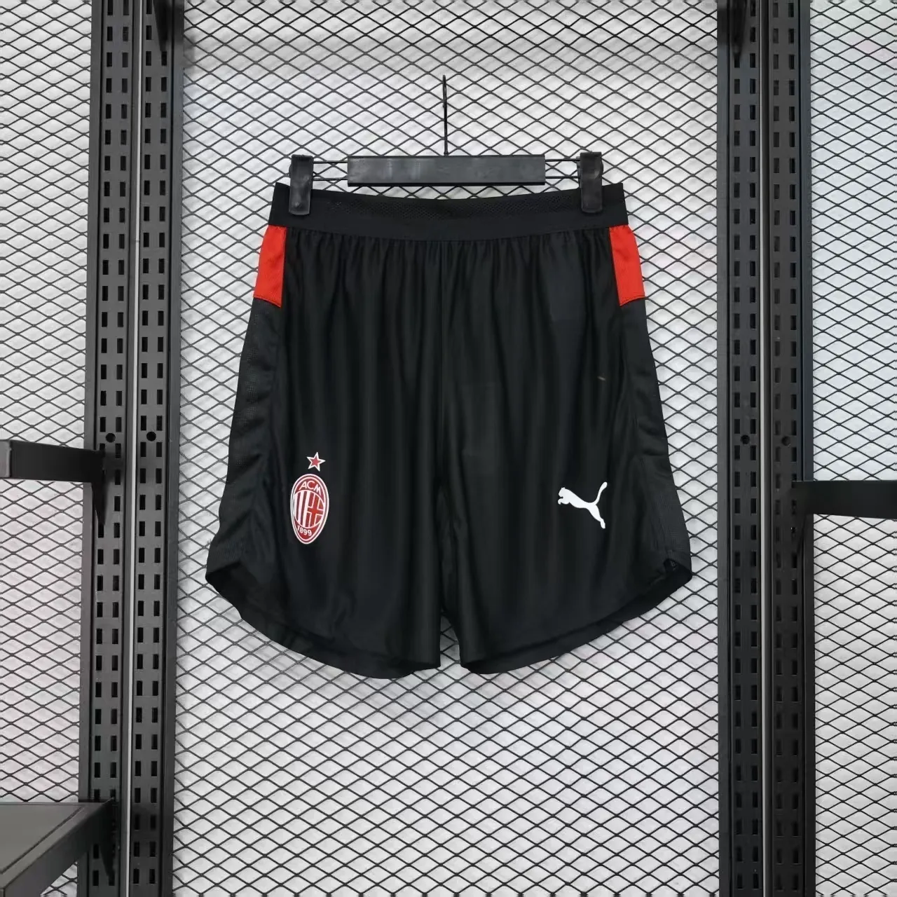 25-26 shorts AC Milan home Football Trousers Player Version Shorts AAAAJersey Supply Yupoo 7