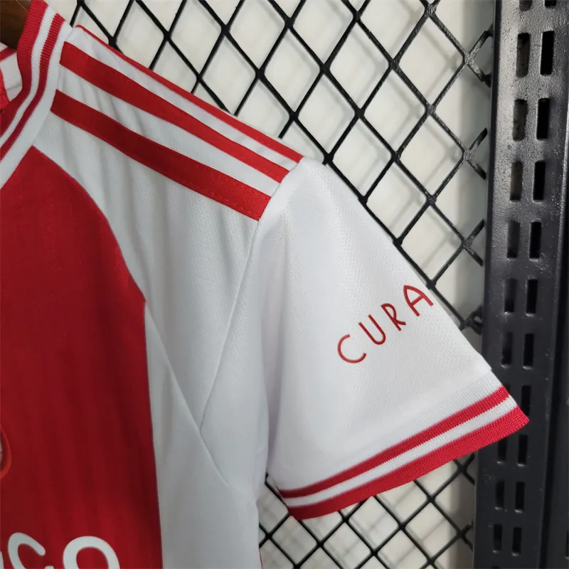 23-24 Kids Ajax Home Size 16-28 Soccer Jerseys 8