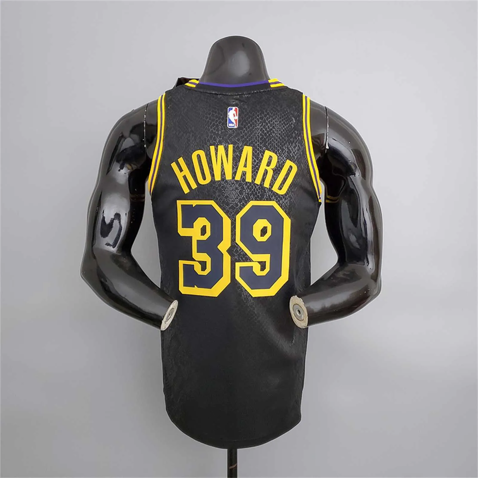 Lakers Howard#39 Snake Print Black 3