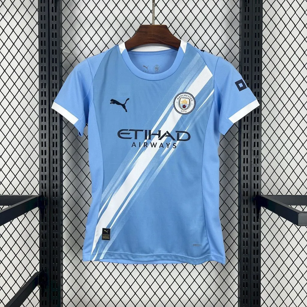 25-26 Manchester City Home Women Shirt Lady Apparels AAAAJersey Supply Yupoo 6