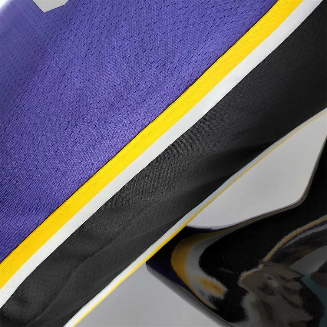 TOSCANO #95 Los Angeles Lakers Purple NBA Jersey 1