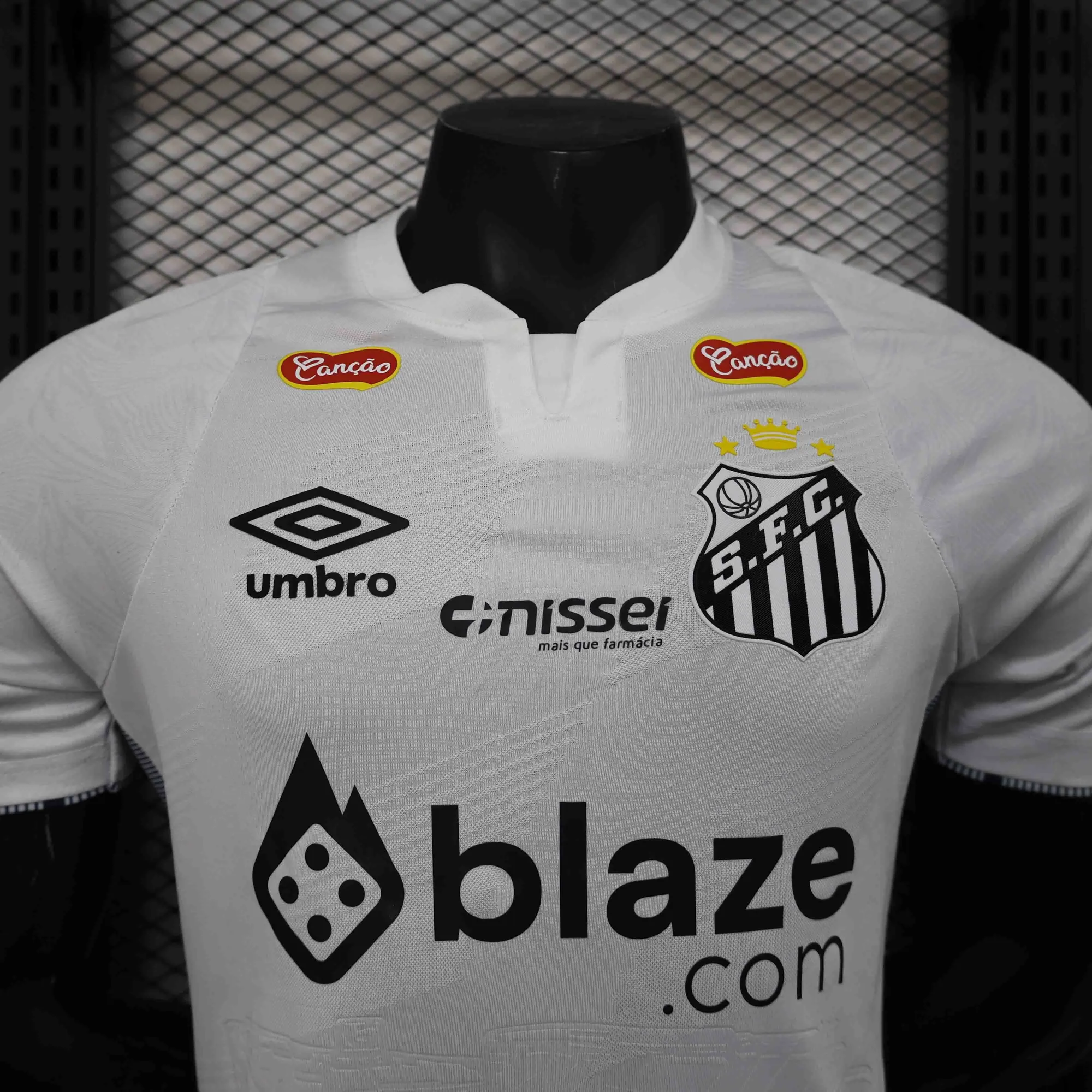 24-25 Santos Home All Sponsor Kit Player Version Shirt AAAAJersey Supplier Yupoo 6