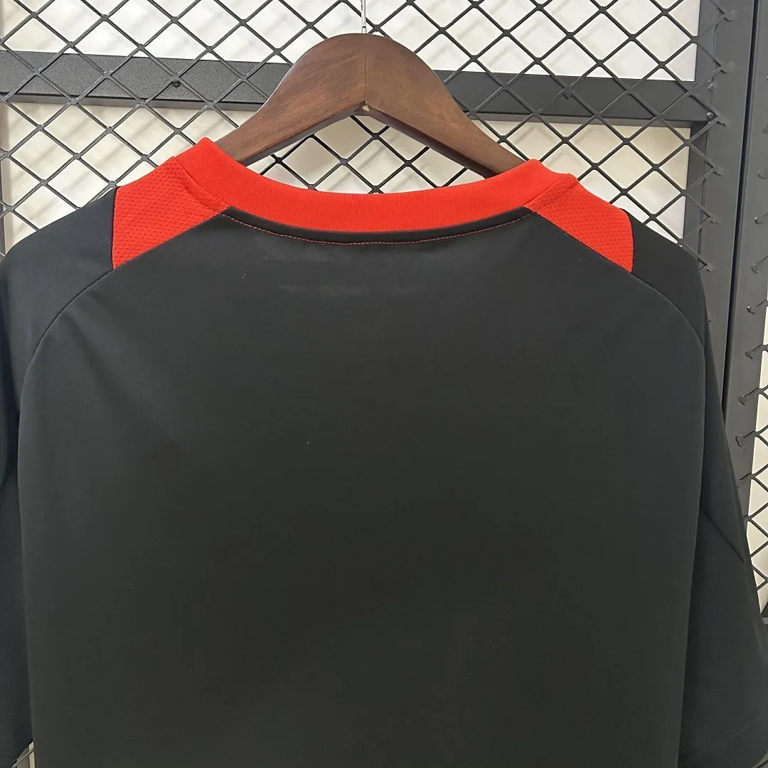 25-26 International Training Black Kit Soccer T-Shirt AAAAJersey Dropship Yupoo 6