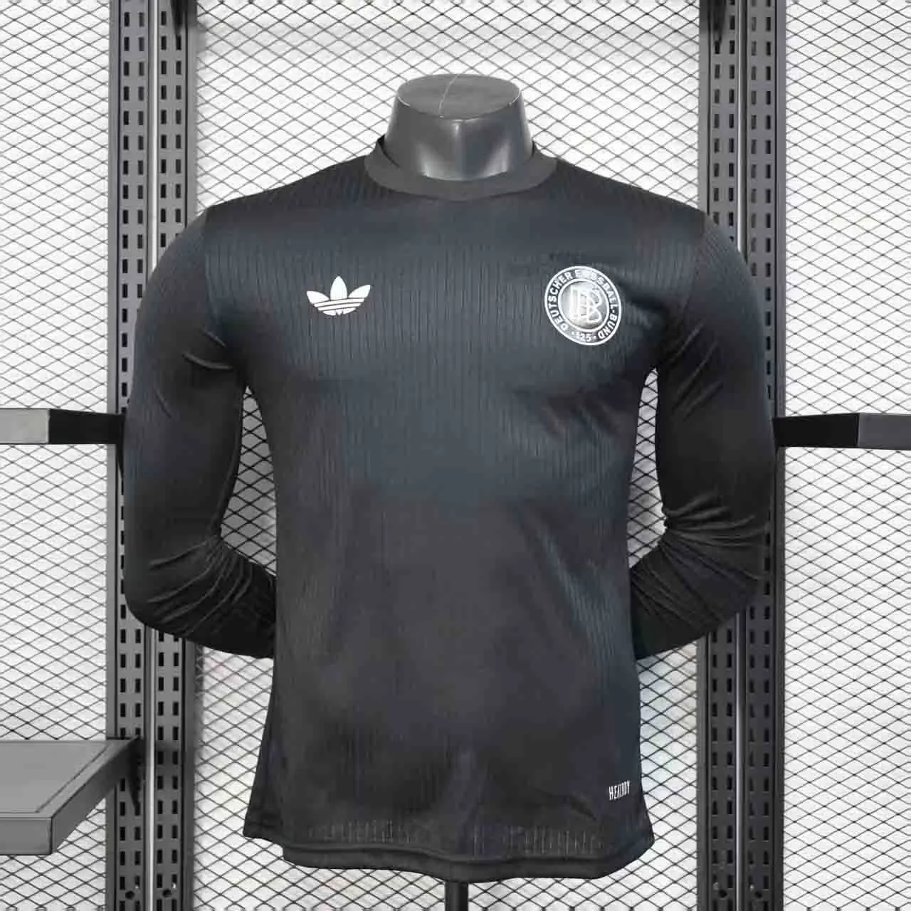 2025 Germany 125th Anniversary Black Long Sleeve Kit Player Version Shirt AAAAJersey Supply Yup 2